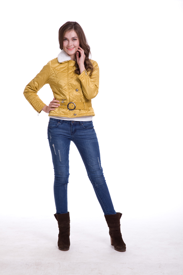 Piumini Moncler Grandi Collari Giallo