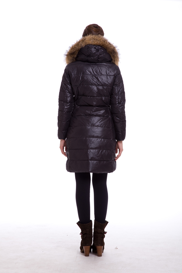 Piumini Moncler Monopetto Lunga Nero